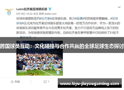 跨国球员互动：文化碰撞与合作共赢的全球足球生态探讨