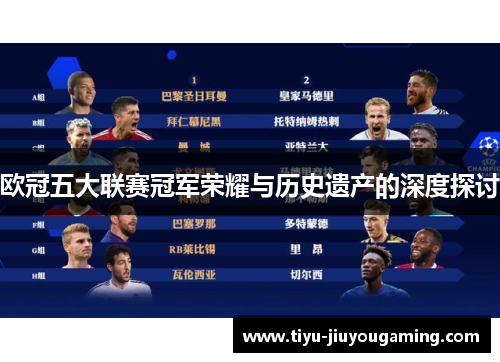 欧冠五大联赛冠军荣耀与历史遗产的深度探讨